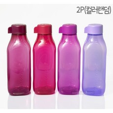 타파웨어 에코 물통 사각 1L 2P, 랜덤 발송