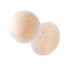 여성니플가리개 베이지 여름 저자극 임산부 가슴 패치, 3개