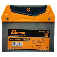 퍼티 빠데 스크래퍼 나이프 헤라 6인치 칼날헤라 끌칼 헤라칼 껌제거기 철 페인트제거 칼날 철헤라 해라, 1개