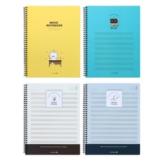 모닝글로리 6000 하드커버 음악 스프링노트 랜덤, 랜덤발송, 1개