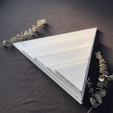 金羽毛 畫布 小尺寸 厚度15mm 多款造型 純棉畫布 畫框 素描 彩繪 油畫布 無框畫, 三角形15cm(超商最多65個), 1個, 315號