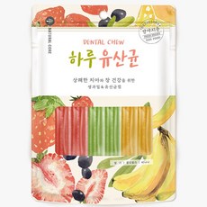 네츄럴코어 하루유산균 강아지 영양제, 혼합맛(딸기/클로렐라/바나나), 72g, 3개