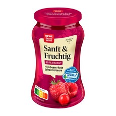 레베 60% 과일 소프트 라즈베리잼 270g, 1개