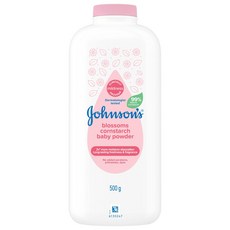 嬌生 Johnson's 花香玉米爽身粉，溫和呵護，長效保濕，不含防腐劑塑化劑色素, 500g, 1個