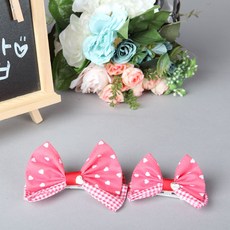 팝앤퍼피 롤리팝헤어핀2종, 레드, 1개