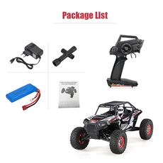 Wltoys 원격 제어 등산 자동차 SUV 10428-B2 1:10 2.4G 4WD 전자 락 크롤러 오프로드 버기 사막 바하 RC RT, 01 B2