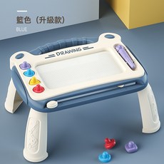 DFMEI 兒童畫板桌帶桌腳塗鴉繪畫板寶寶早教玩具磁性寫字板書寫早教益智, 如圖