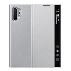 適用於 Note 10 Galaxy Note10 Plus 智能鏡面翻蓋手機保護殼