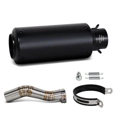 스포츠 레이싱 슬립 온 라인 배기 오토바이 중간 링크 어댑터 파이프 연결 프로젝트 머플러 혼다 CBR250RR, 11 B