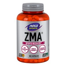 NOW Foods ZMA鋅鎂維他命B6膠囊, 90顆, 1罐