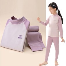 IEDUOS아동 주니어 고퀄리티 양면 기모 내복 상하의세트 어린이 부터 성인 소년 까지 학생 남아 여아 잠옷 세트 실내복