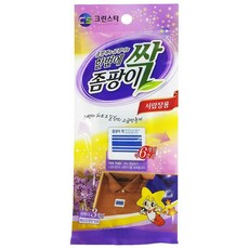 크린스타 좀팡이싹 서랍장용3P (라벤다) 방충제 좀약, 0.4g, 상세페이지 참조, 1개