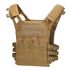 전술 조끼 JPC 퀵 릴리스 버클 트리플 매거진 파우치 사냥 캐리어 Airsoft 액세서리 MOLLE Army CS 게임 조끼 기어, [03] Sand color