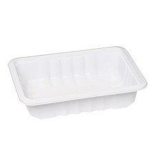 큐담 성형 실링용기 Q-19144-화이트 (19x14x4), 1개