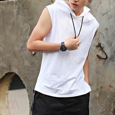 901M 시원한 후드 민소매 티셔츠 농구티셔츠 머슬나시 냉감티셔츠