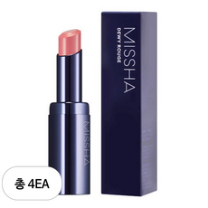 미샤 듀이 루즈 립스틱 3.3g, 4개, 페어리드림