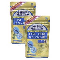 고바야시 DHA EPA 알파 리놀렌산 타블렛, 2개, 180정