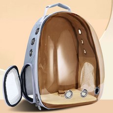 고양이 강아지 대용량 가방 케이지 애견 휴대용 이동장 팩 애묘, V. 업그드 측면 개방형 티 그