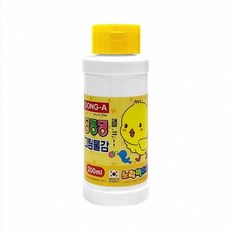 팔땨 동아 단색물감 딩동댕물감 노랑 200ml 아기미술놀이 미술놀이 유아미술용품
