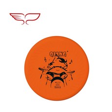 創意耐用【1707人好評】175g專業極限飛盤戶外運動飛盤健身飛碟軟兒童迴旋訓練成人比賽 LLUE, 兒童軟飛盤100克QIANG橙色, 1個