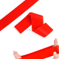 스트레칭 밴드 레드 0.9mm 다리운동밴드 엉덩이운동밴드 필라테스고무밴드