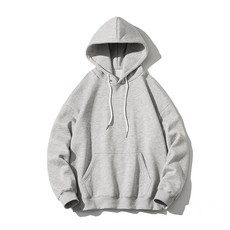 구디프 남녀공용 무지 단색 캐주얼 기본 데일리 빅사이즈 루즈핏 후드티