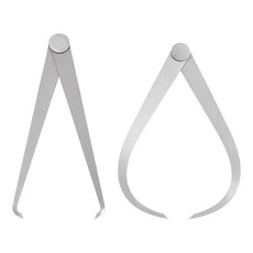 uxcell 유엑셀 固着ジョイント식 내외측 캘리퍼 150mm 6인치 공구강, 1개