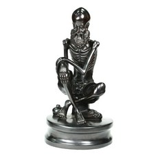 博古珍藏 紫檀木雕羅漢擺件．早期收藏老件．附錦盒．底價回饋