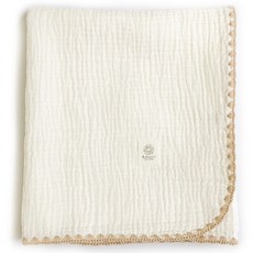 어텀31 사계절 아기 거즈 블랭킷, 화이트