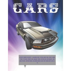 Activity Books for boys - Coloring Cars. Extra Large 300+ pages. More than 170 cars: Sports car Wag... Paperback, Independently Published