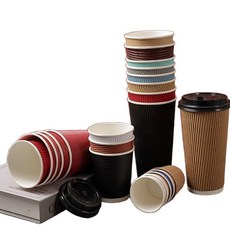 에스프레소 종이컵 테이크아웃 100개 커피 시음 4온스 카페 골덴 블랙 뚜껑 4온스 무지 100개, 4oz 크래프트 컵 100개 × 100개