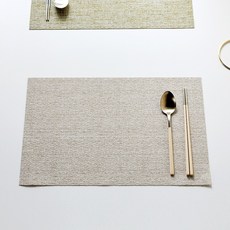 모던하우스 내추럴짜임 식탁매트 베이지 PL0322028, 단품, 단품, 선택:단일상품