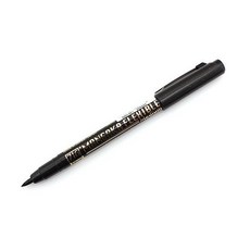 Kuretake 漫畫勾邊筆, 1個, 中字(咖啡)