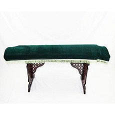 거문고 방진커버 벨벳 고급 국악기 덮개 먼지 방지 케이스, 1개, 다크그린 소형135cm용