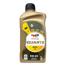 油頭先生 TOTAL QUARTZ INEO C3 5W-40 合成機油 歐洲製 平行輸入, 1個, 1L