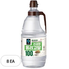 청정원 올리고당, 2.45kg, 8개