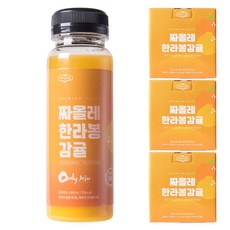 가열 없이 물 타지 않고 만든 짜올레 한라봉 감귤(냉동) 제주 NFC 과일 과즙 음료, 18개, 180ml