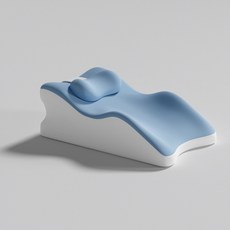 多功能靠枕 墊高防胃食管反流 看書玩手機用 抬高枕頭 助睡眠, 夏凉舒適款—藍色,趴睡枕無枕頭