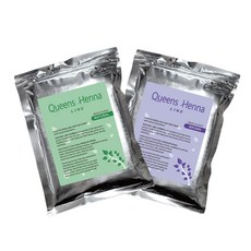 퀸즈line 헤나 100g 천연헤나 염색약 정품, 1개, 브라운네추럴