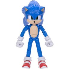 소닉 더 헤지혹 3 무비 5인치 슈퍼 액션 피규어: 작스 웨이브 #3의 새로운 캐릭터, Sonic