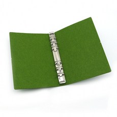 부직포 다이어리 커버 A6-초록, 1개, 기본