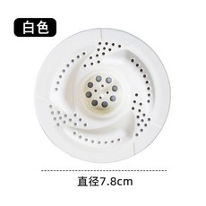 日式新款旋渦防堵地漏 浴室廚房頭髮收集器