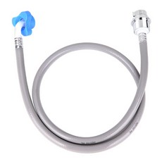 와이넷 국산 전기종 호환 크롬슈트 세탁기호스 1.3M, 1개, 블루