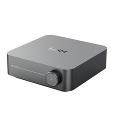 WiiM 串流綜合擴大機 支援 HDMI ARC 光纖, 1個, 太空灰色, Wiim Amp