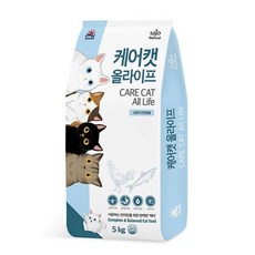 사조케어캣올라이프5kg 고양이 전연령 대용량사료 길냥이사료, 닭, 5kg, 1개