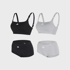 매장정품 [브랜드명] 아디다스 ADIDAS UNDERWEAR [2SET] 퍼포먼스 에어로레디 리드 브라팬티 AOFYIEO23 128250
