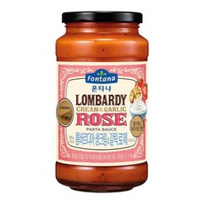 폰타나 롬바르디아 생크림갈릭 로제 파스타소스 600g x 3개