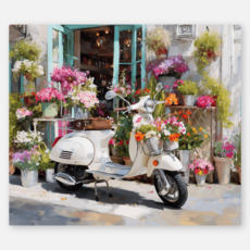 노아갤러리 인테리어 가리개천 대형 패브릭 포스터, 52.향기로운 오후