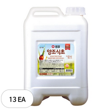 샘표 합성향 없는 양조식초, 15L, 13개