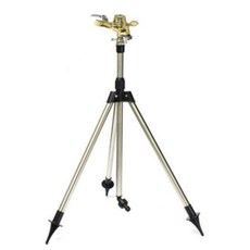 삼각대 스프링클러 회전 물뿌리개 정원 잔디 물분사기, 낱개, 낱개